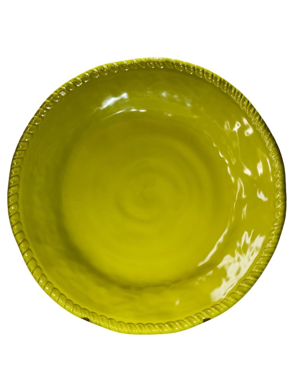 Tommy Bahama Melamine Dinner Plate 11 inch Green